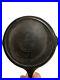 Antique Griswold Slant Logo Erie Logo No 7 Cast Iron Skillet 701 Heat Ring