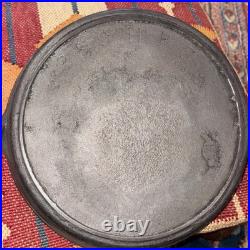 Antique Highland Foundry Co. HF Co. 8 & 9 Fancy Handle Cast Iron Skillet 11