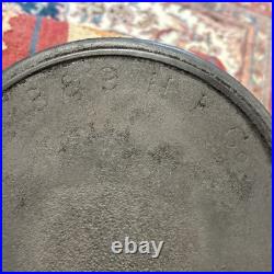 Antique Highland Foundry Co. HF Co. 8 & 9 Fancy Handle Cast Iron Skillet 11