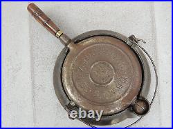 Antique July 26, 1892 Wagner Sidney O Cast Iron No. 7 & 8, Low Base Waffle Maker