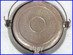 Antique July 26, 1892 Wagner Sidney O Cast Iron No. 7 & 8, Low Base Waffle Maker