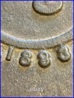 Antique Patton Patent Oct. 30, 1883 Cast Iron Waffle Iron