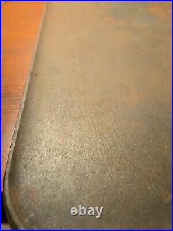 Antique Pre Griswold Erie #8 Cast Iron Griddle