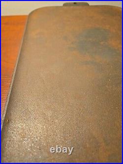 Antique Pre Griswold Erie #8 Cast Iron Griddle