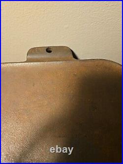 Antique Pre Griswold Erie #8 Cast Iron Griddle