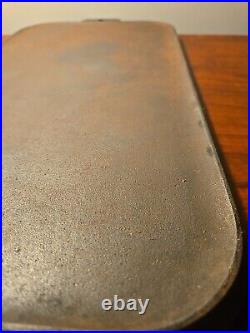 Antique Pre Griswold Erie #8 Cast Iron Griddle