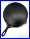 Antique Pre-Griswold Erie No. 7 Cast Iron Skillet Fully Restored Sits Flat
