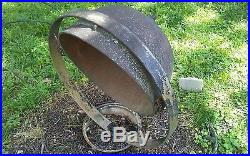 Antique Vintage Cast Iron Cauldron Wash Pot Vintage With Handles & Ring Stand