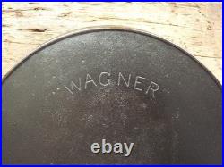 Antique WAGNER WARE Cast Iron SKILLET Frying Pan # 9 SIDNEY O Ironspoon