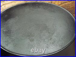 Antique WAGNER WARE Cast Iron SKILLET Frying Pan # 9 SIDNEY O Ironspoon
