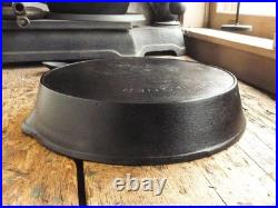 Antique WAGNER WARE Cast Iron SKILLET Frying Pan # 9 SIDNEY O Ironspoon