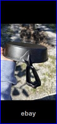 Antique WAPAK INDIAN LOGO Hollow Ware Heat Ring Cast Iron Skillet No 8