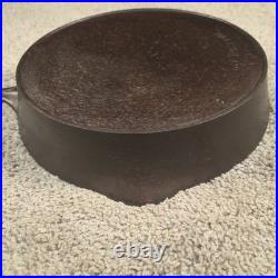 Antique Wagner Arc Logo Sidney O No 10 12 Cast Iron Skillet Heat Ring Flat Antique Wagner Arc Logo Sidney O No 10 12 Cast Iron Skillet Heat Ring Flat