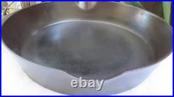 Antique Wagner Cast Iron #9 Skillet Arc Logo Antique American Iron