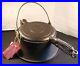 Antique Wagner Cast Iron Waffle Maker 8 in. High Base Circa 1925 Seasoned