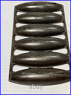 Antique Wagner Ware Vienna Roll Pan 7 Sidney, O Cast Iron Rare