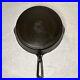 Antique Wapak #8 Cast Iron Skillet With The Indian Head Medallion Logo