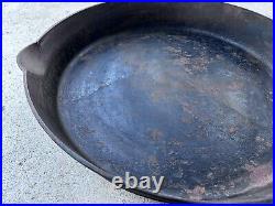 Antique Wapak Cast Iron #14 Skillet! Hard To Find