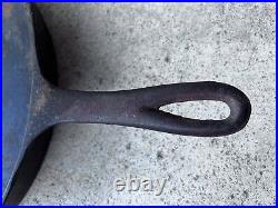 Antique Wapak Cast Iron #14 Skillet! Hard To Find