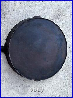 Antique Wapak Cast Iron #14 Skillet! Hard To Find