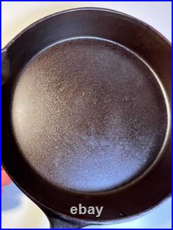 Antique c1910 Piqua Ware Miami Cast Iron Skillet Pan Thin Wall Restored Flat Antique c1910 Piqua Ware Miami Cast Iron Skillet Pan Thin Wall Restored Flat