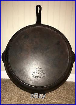 Authentic Wagner Ware Cast Iron Skillet #14 Sidney O #1064