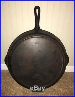 Authentic Wagner Ware Cast Iron Skillet #14 Sidney O #1064