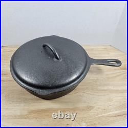 BSR # 8-B 10 1/4 Chicken Fryer and Lid Vintage Century Cast Iron Unused