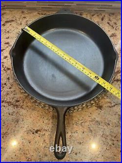 BSR Century #12 Cast Iron Skillet with Heat Ring (13 7/16) RESTORED