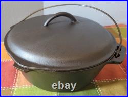 BSR No. 8 Dutch Oven/Skillet Combo (Restored & Seasoned) FREE SHIPPING