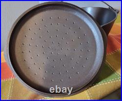 BSR No. 8 Dutch Oven/Skillet Combo (Restored & Seasoned) FREE SHIPPING