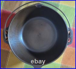 BSR No. 8 Dutch Oven/Skillet Combo (Restored & Seasoned) FREE SHIPPING