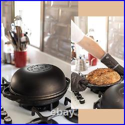 Baking Pre-Seasoned Cast Iron Bread Pan Multicooker Bake Sourdough Bread