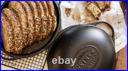 Baking Pre-Seasoned Cast Iron Bread Pan Multicooker Bake Sourdough Bread