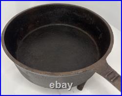 Baltimore Ironworks Cast Iron Spider Skillet with Lid 11 3 Leg Antique 1800s RARE