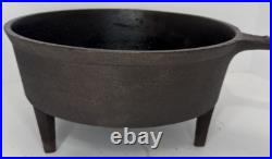 Baltimore Ironworks Cast Iron Spider Skillet with Lid 11 3 Leg Antique 1800s RARE