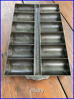 Barstow Cast Iron Fully Marked French Roll Pan