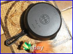 Beautiful Griswold #5 Hammered Hinged Cast Iron Skillet #2015