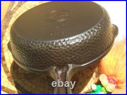 Beautiful Griswold #5 Hammered Hinged Cast Iron Skillet #2015