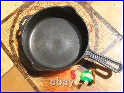 Beautiful Griswold #5 Hammered Hinged Cast Iron Skillet #2015