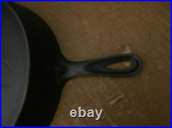 Beautiful Rare Erie No. 12 Cast Iron Skillet Heat Ring Restored Pre Griswold