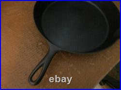 Beautiful Rare Erie No. 12 Cast Iron Skillet Heat Ring Restored Pre Griswold