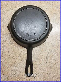 Birmingham Stove And Range 5S Ghost 4 Red Mountain Cast Iron Skillet BSR RARE