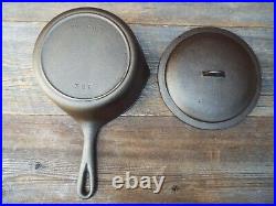 Birmingham Stove & Range / BSR Cast Iron 3 QT Sauce Pan with Lid, Restored