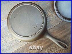 Birmingham Stove & Range / BSR Cast Iron 3 QT Sauce Pan with Lid, Restored