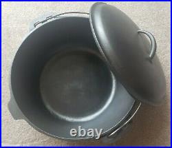 Birmingham Stove Range Century #8 Cast Iron Dutch Oven Fully Restored