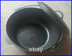 Birmingham Stove Range Century #8 Cast Iron Dutch Oven Fully Restored