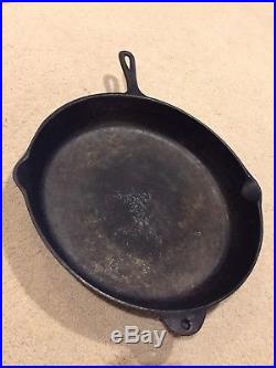 Birmingham Stove and Range(BSR) #14A Cast Iron Skillet Cleaned and Seasoned