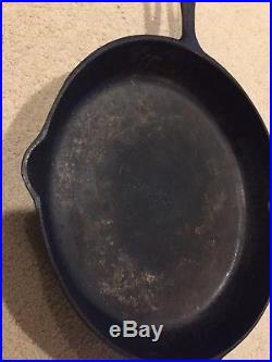 Birmingham Stove and Range(BSR) #14A Cast Iron Skillet Cleaned and Seasoned