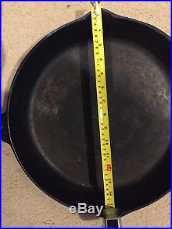 Birmingham Stove and Range(BSR) #14A Cast Iron Skillet Cleaned and Seasoned